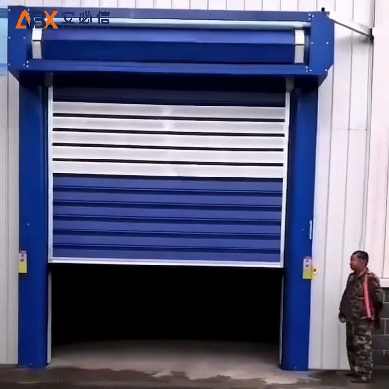 南阳螺旋式高速门